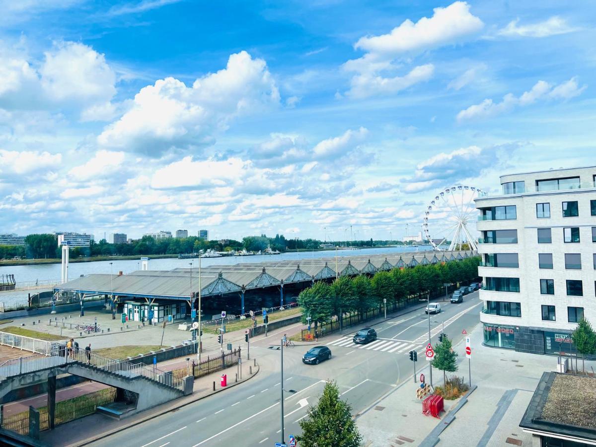 Riverview Studio In Historical Heart Of Antwerpen Ngoại thất bức ảnh