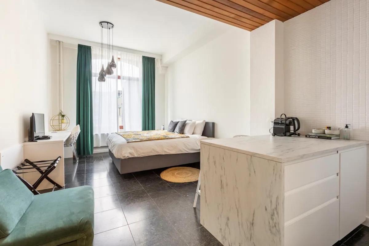 Riverview Studio In Historical Heart Of Antwerpen Ngoại thất bức ảnh